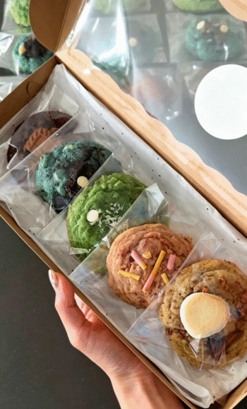 BANH BOX BAKERY 5-Flavor Premium Soft-Baked Cookies Gift Box（2 boxes）