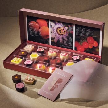 Exuberantly Fruity Chocolate Box 18-Piece
