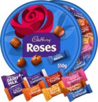 Cadbury Roses Tub Milk Chocolates Assortment, 550g（3 boxes）