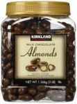 Kirkland Signature Milk Chocolate Roasted Almonds, 5 Cans