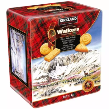 Kirkland Walkers Scottish Shortbread 2.1kg Gift Tin